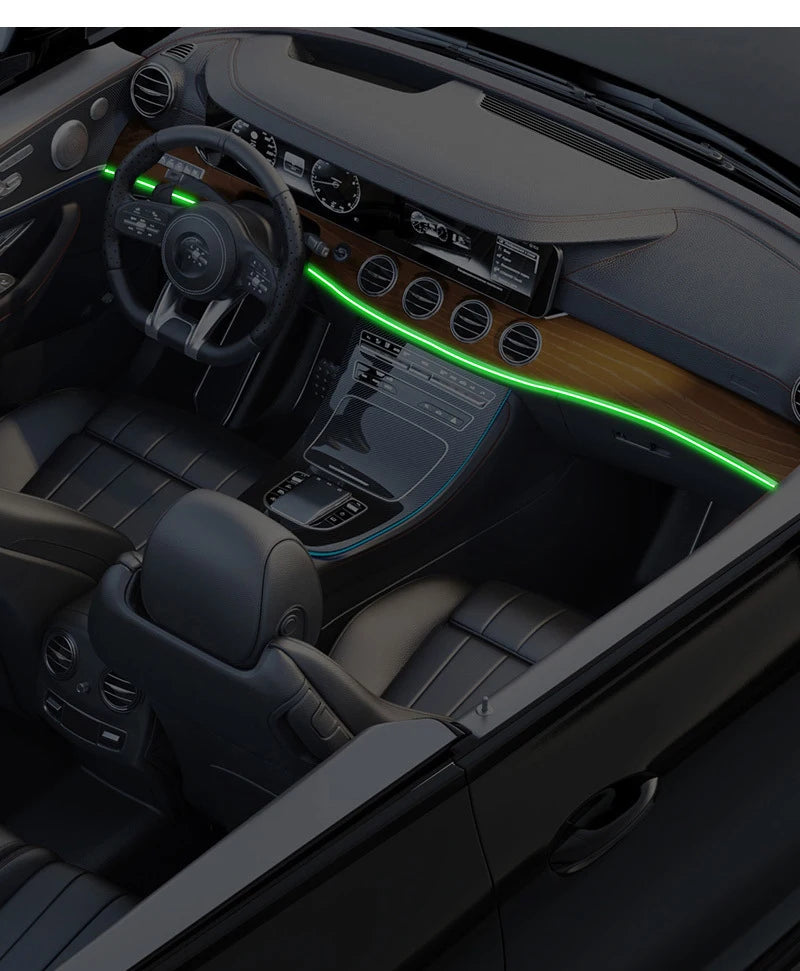 Luces LED RGB para Autos – Control App & Sonido | Personaliza Tu Estilo Interior