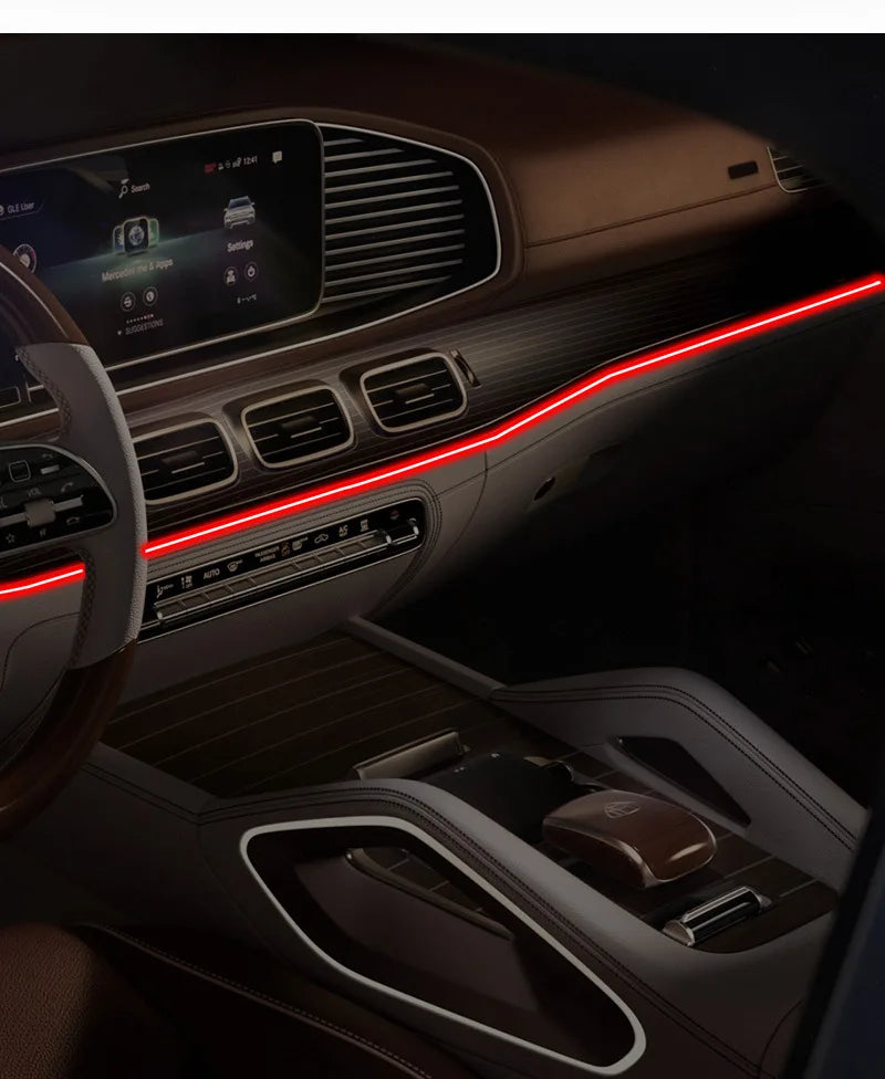 Luces LED RGB para Autos – Control App & Sonido | Personaliza Tu Estilo Interior
